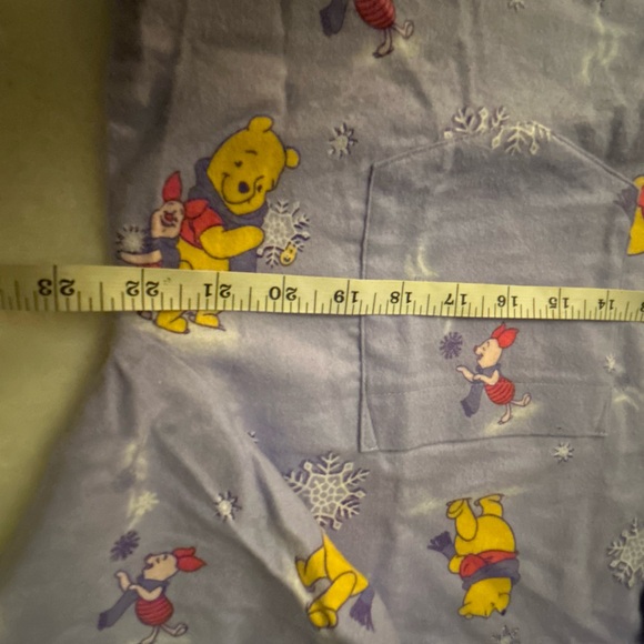 Winnie the Pooh and piglet 2pc pj set  vintage Disney Size M. NWOT - Picture 8 of 12